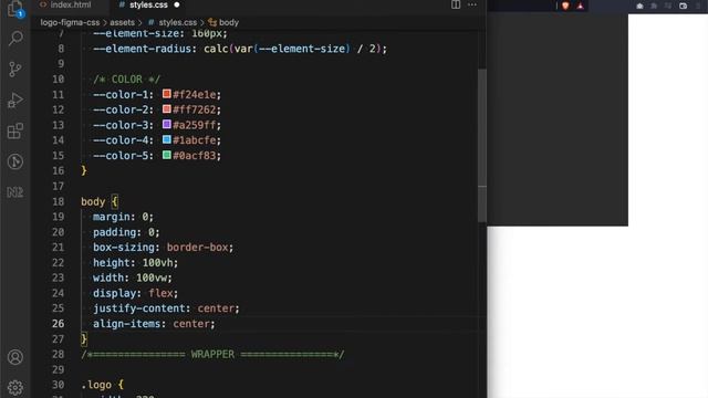 How To Make Figma Logo Using HTML and CSS смотреть онлайн