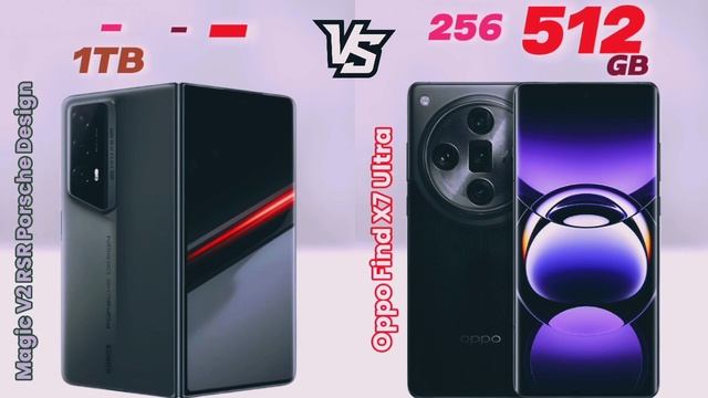 Honor Magic V2 RSR Porsche Design Vs Oppo Find X7 Ultra