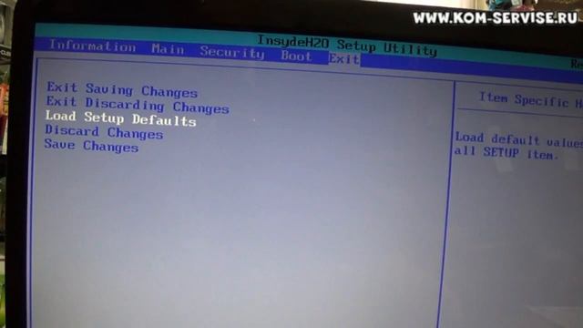 Как самому сбросить биос до заводских настроек у ноутбуков eMachines смотреть онлайн