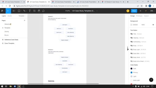 Figma | Portfolio Builder | Figma Community Use | case study смотреть онлайн