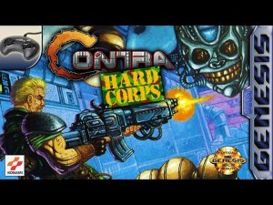 Прохождение Contra Hard Corps Probotector Sega Genesis.
