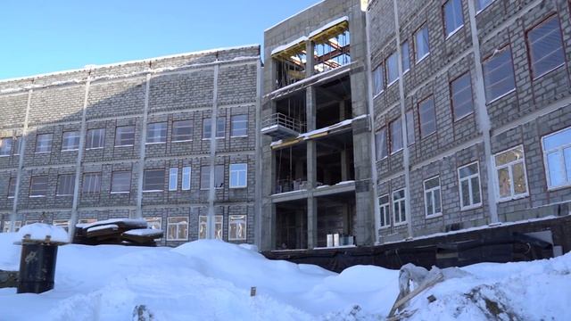 Готов на 58%: строительство нового роддома в Магадане продолжается
