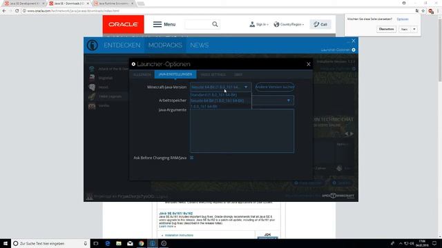 Minecraft Technik Launcher 64Bit Absturz FIX 2018 GERMAN!!! смотреть онлайн