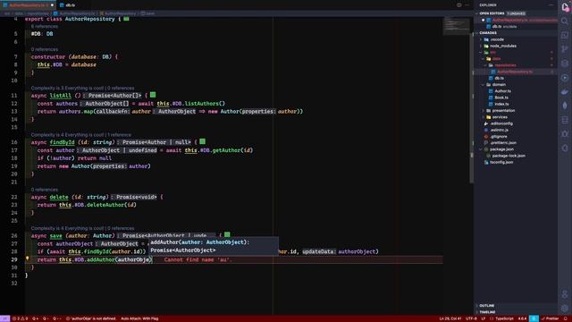 Aplicações em camadas com TypeScript смотреть онлайн