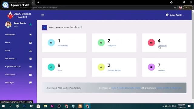 Student Assistant System - PHP, MySQL, JavaScript & jQuery смотреть онлайн