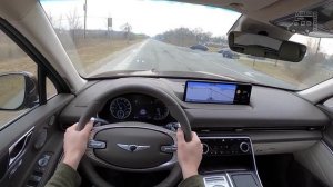 Дорожный тест драйв 2021 GENESIS GV80 AWD Advanced | Test drive 2021 GENESIS GV80 AWD Advanced