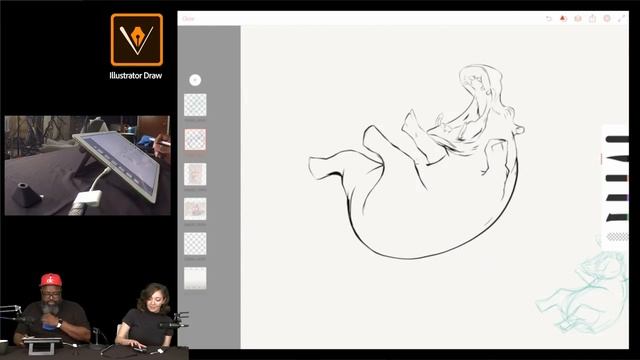 Live iPad Illustration with Rob Generette III 1/3 | Adobe Creative Cloud смотреть онлайн