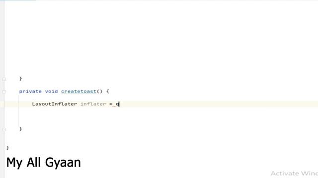 Custom Toast In Android Studio | #Custom Toast #Android Studio смотреть онлайн
