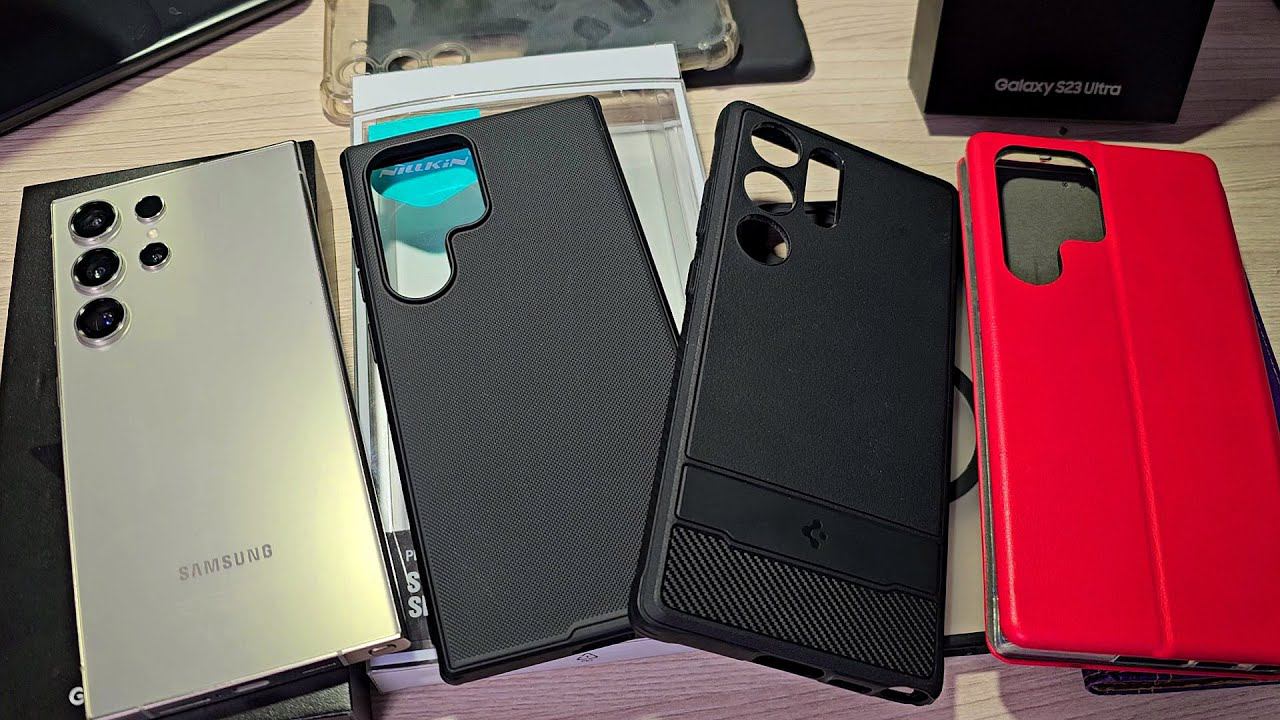 ЛУЧШИЕ ПРОТИВОУДАРНЫЕ ЧЕХЛЫ Samsung S24 Ultra / S23 ULTRA смотреть онлайн