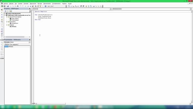 01. Sólo mayúsculas en un TextBox - VBA смотреть онлайн