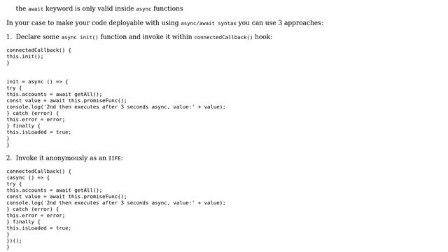 Salesforce: async/await functions in LWC (2 Solutions!!) смотреть онлайн