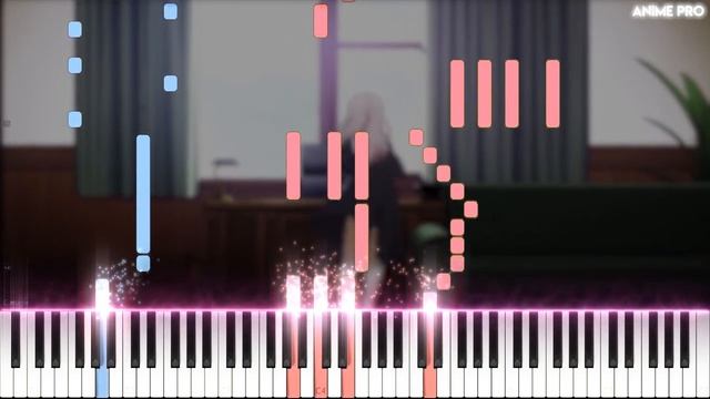 Chika's Dance - Kaguya-sama: Love is War ED2/episode3 ED (synthesia piano tutorial) смотреть онлайн