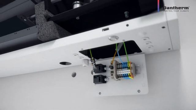 Монтаж электрического калорифера Dantherm смотреть онлайн