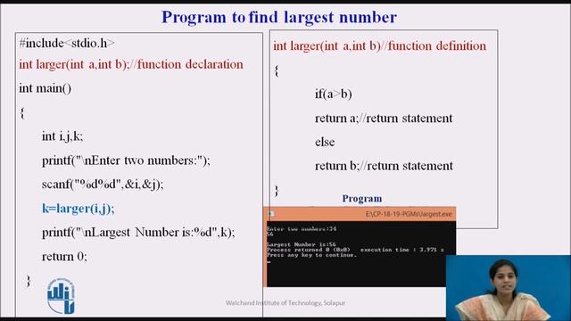 Functions-III:Return statement and passing parameters to functions смотреть онлайн