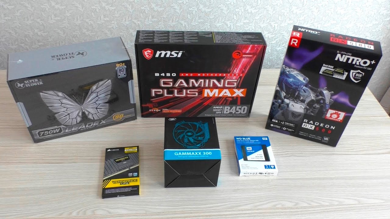 МОЯ СБОРКА ХОЛОДНОГО И ТИХОГО ПК НА БАЗЕ RYZEN 2600 смотреть онлайн