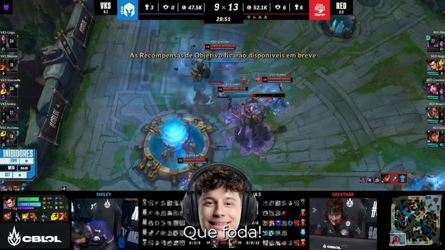 ERRAR PRA ACERTAR! League of Legends: Pega essa CALL by Logitech (RED x VK/FX) | CBLOL 1º Split 202 смотреть онлайн