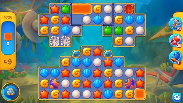 Fishdom 4726 Hard Level - NO BooSTERS смотреть онлайн