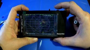 NanoVNA. Измерение КСВ и других параметров антенны.