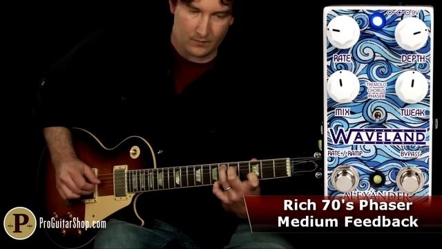 Alexander Pedals Waveland - Tremolo, Chorus, Phaser смотреть онлайн