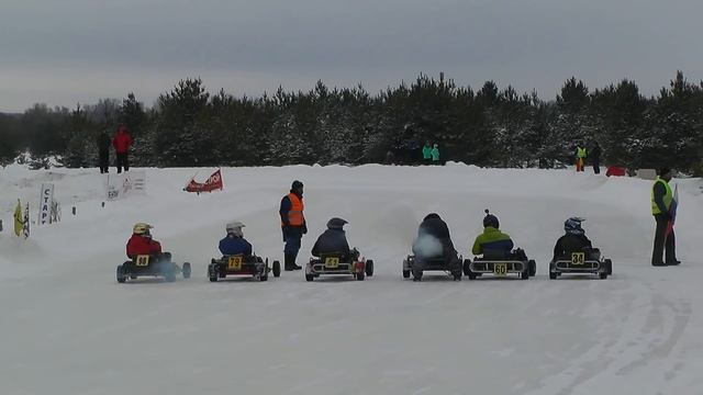 СОРЕВНОВАНИЯ ПО КАРТИНГУ, ЗИМА 2019 смотреть онлайн