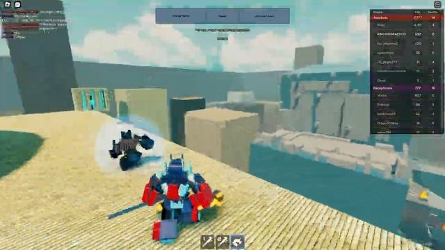 Roblox Transformers Dark Of The Moon Gameplay | Optimus Prime | #transformers #roblox #gaming смотреть онлайн