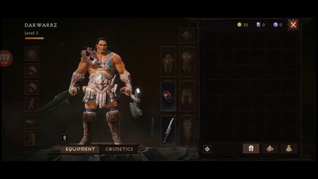 Diablo Immortal Barbarian Gameplay on Mobile Max Settings смотреть онлайн