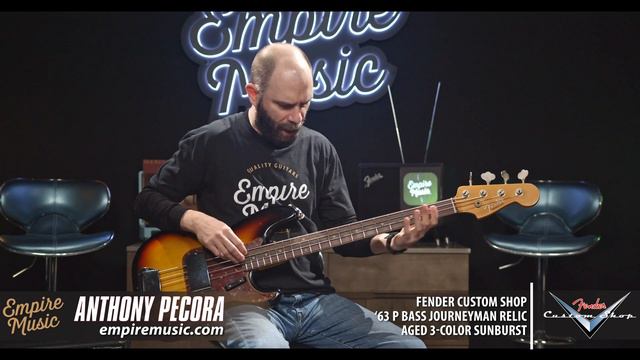 Fender Custom Shop '63 Precision Bass Journeyman Relic - EMPIRE MUSIC смотреть онлайн