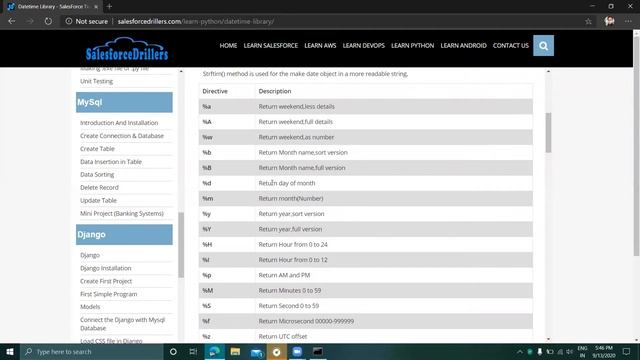 Session 43 - Datetime Library смотреть онлайн