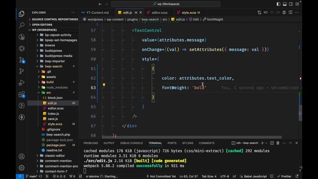 Create a Custom WordPress Block Toolbar | BlockControls | Block Toolbar | E7 смотреть онлайн