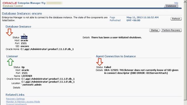 Oracle Database 11g Administration Bangla Tutorial Chapter 5 Part 4 Manage the Oracle Instanc смотреть онлайн