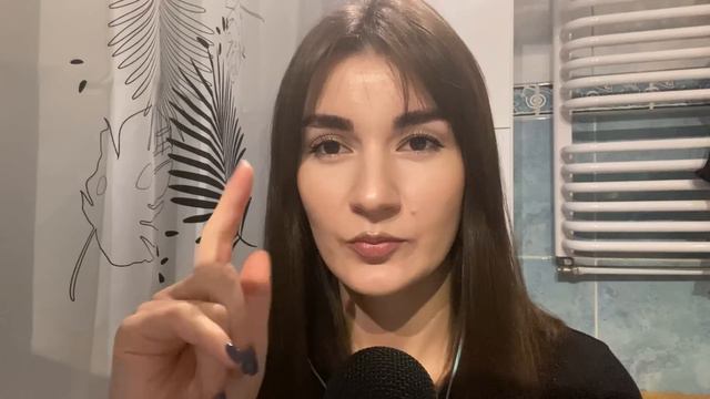 АСМР макияж слюнкой 💦 слюнявый пальчик/много звуков рта🥱💤