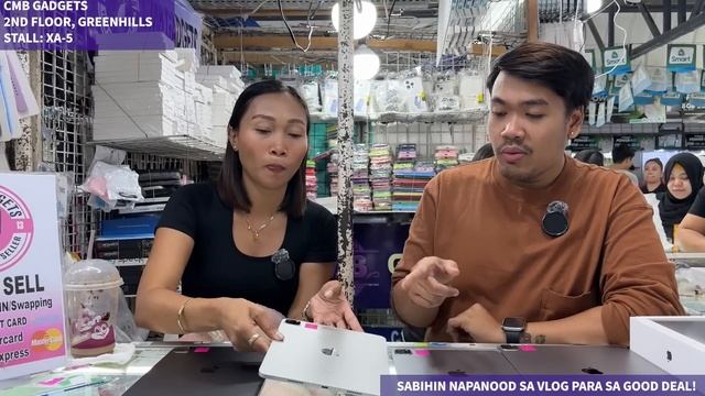 SHOP NA MURA ANG IPADS SA GREENHILLS, IPAD MINI, IPAD AIR 4, IPAD PRO, IPAD 10,9|OCT 2023 | смотреть онлайн