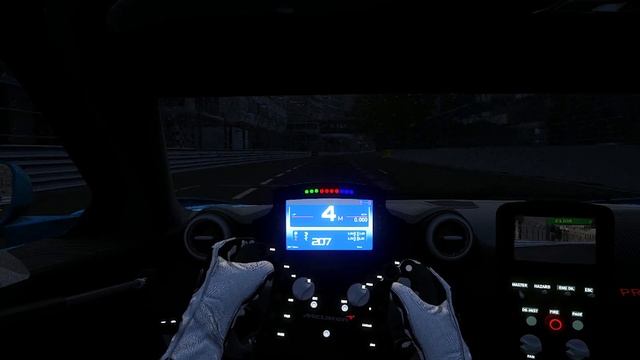 McLaren Senna GTR vs Porsche 911 GT3 - Monaco Night Rain Storm GP смотреть онлайн