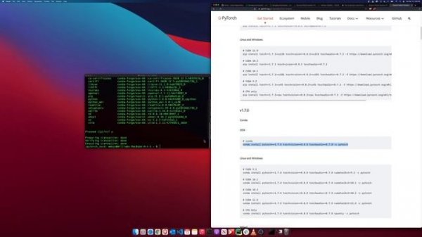 Install Pytorch M1 Apple Silicon Mac