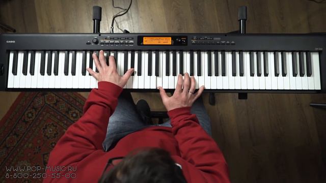 Casio CDP-S360 цифровое пианино с автоаккомпаниментом смотреть онлайн
