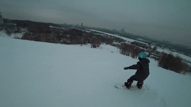 Уроки по сноуборду для детей часть 1 - Разминка смотреть онлайн