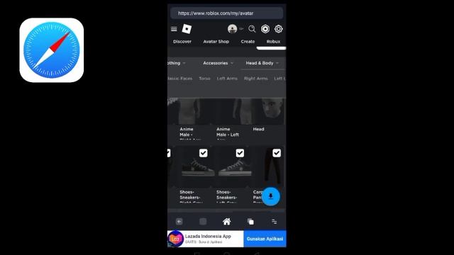HOW TO FIX CAN'T CHANGE SKIN COLOR ON ROBLOX! USING SAFARI BROWSER смотреть онлайн