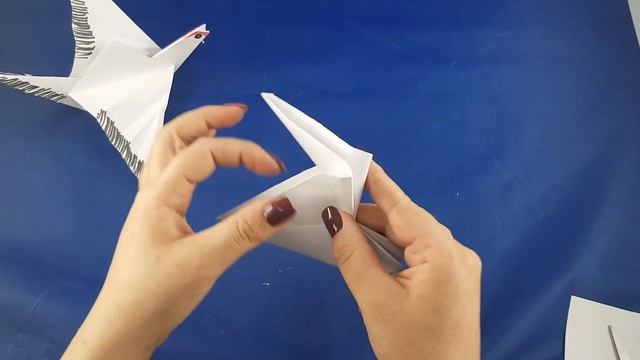 ЖУРАВЛИК ОРИГАМИ. Птица счастья из бумаги смотреть онлайн