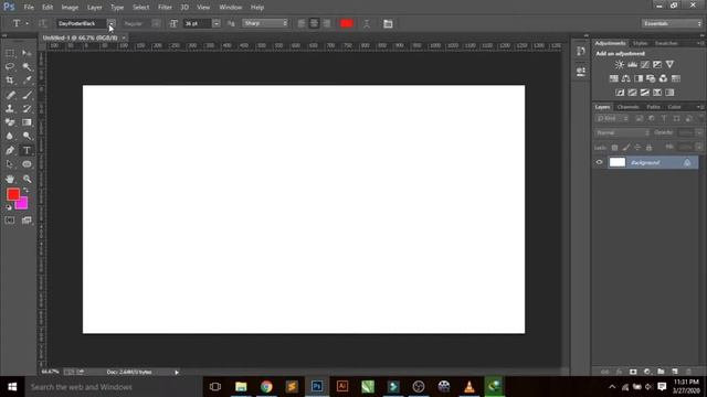 ctrl y photoshop || how to install fonts in adobe photoshop cc || vickey technical. смотреть онлайн