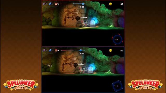 Spelunker Party! gameplay demo for Nintendo Switch coop смотреть онлайн