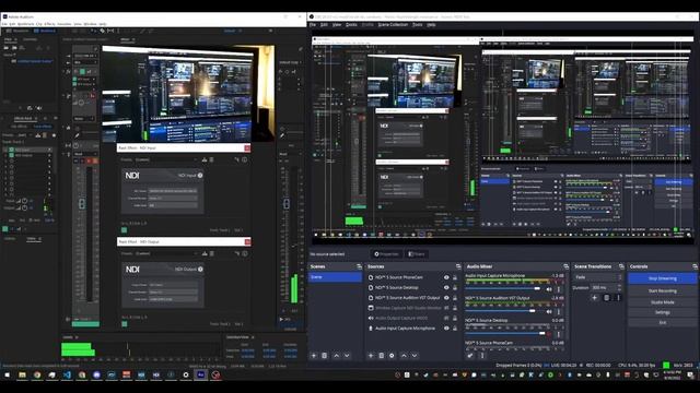 OBS 28 RC2 + obs-ndi rewrite NDI 5 working (plus a lesson I learned about Audition & NDI) смотреть онлайн