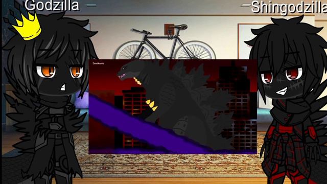 РЕАКЦИЯ Godzilla Vs Shingodzilla#1•legendaru•gacha