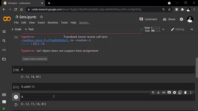 5. Sets in Python смотреть онлайн