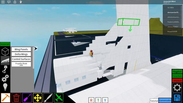 How to Build Boeing 737 on (Plane Crazy) Roblox смотреть онлайн