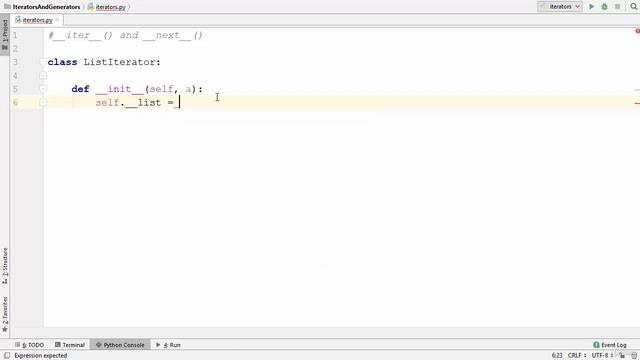 Python Iterators | python tutorials смотреть онлайн