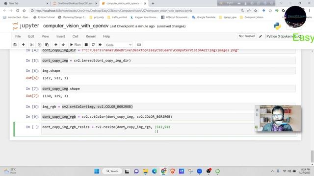 19. Computer Vision A2Z | Image-blending using Python and OpenCV in computer vision смотреть онлайн