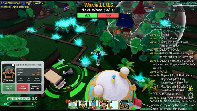 Buffed Luffy (Snakeman) in the New Story Map Wizard Hideout | Solo Gameplay | All Star Tower Defens смотреть онлайн