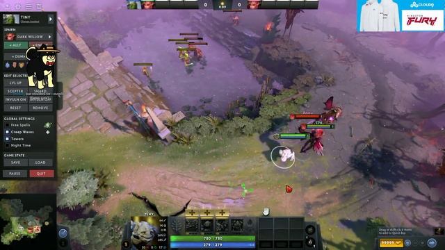 Singsing tests whether Tiny Tree Volley works or not on Dark Willow Shadow Realm смотреть онлайн