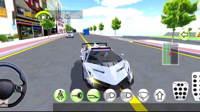 New Hybird Police Car KIA Suv - 3D Driving Class 2023 v30.1 - Android Gameplay смотреть онлайн