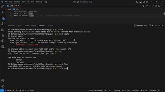 Git stash - All you need to know смотреть онлайн